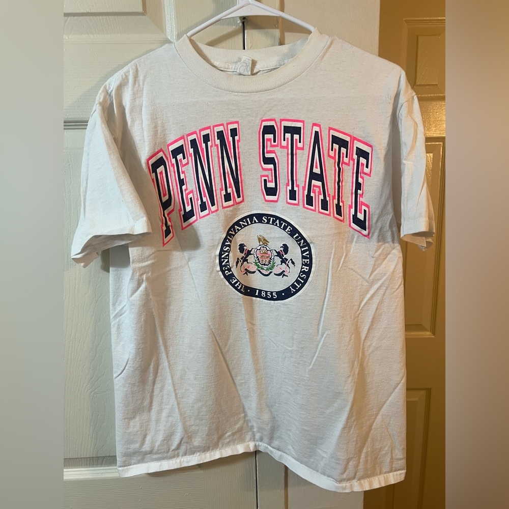 Vintage Penn State University T-Shirt - Sz L - Trau&Loevner